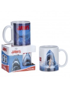 TAZA TIBURON, JAWS 11OZ 3...