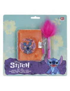 STITCH DIARIO PELUDITO Y...