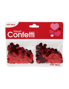 CONFETTI CORAZON METALICO