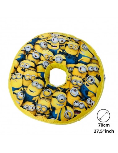 DONUT GIGANTE DE LOS MINIONS DE PELUCHE 70 CM