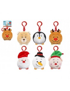 LLAVERO CLIP ON NAVIDAD 8CM...