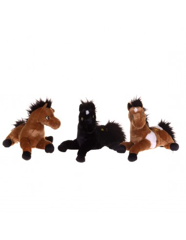 CAVALLS DE PELUIX 33CM EN 3 COLORS