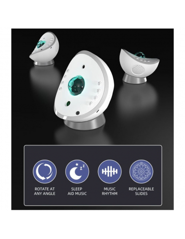 ALTAVOZ PROYECTOR WIRELESS CON MANDO