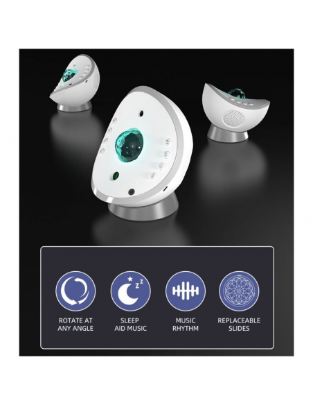 ALTAVOZ PROYECTOR WIRELESS CON MANDO