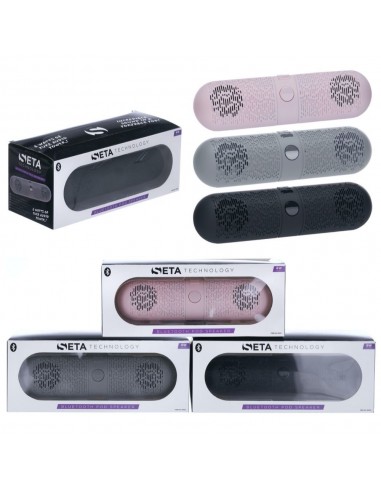 BLUETOOTH POD ALTAVOZ 3 COLORES SETA 6W