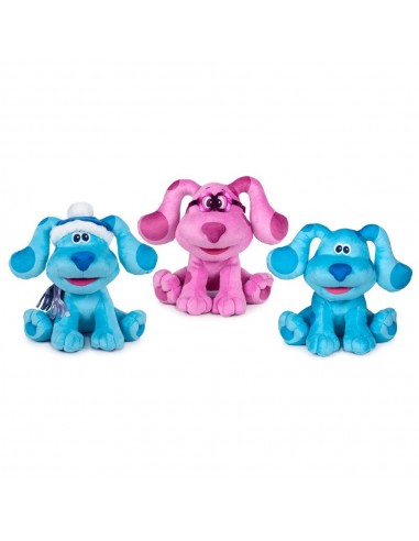 LAS PISTAS DE BLUE 20CM PELUCHES: MAGENTA, BLUE Y BLUE GORRO