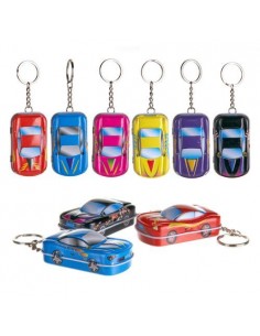 LLAVERO COCHE/CAJA 3 COLORES