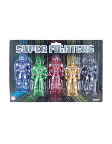SUPER FIGHTER FIGURAS 10CM EN BLISTER