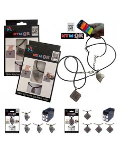 COLLAR QR EN BLISTER "MY ID...