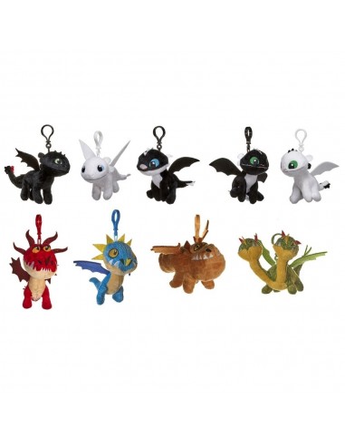 CLAUER CLIP ON DRAGONS 3 HTTYD 13CM 9 MODELS