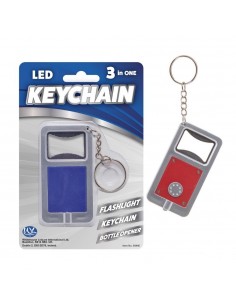 LLAVERO ABRE BOTELLAS LED 2...