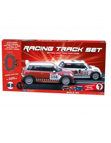 CIRCUIT RACING 2 COCHES  2 JOYSTICKS SCALE 1:64