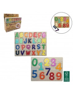 PUZZLE MADERA LETRAS Y...
