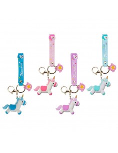 LLAVERO UNICORNIO CINTA 4...