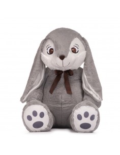 CONEJO 90CM COLOR GRIS 