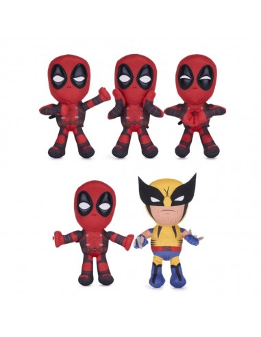 MARVEL DEADPOOL LOBEZNO 30CM FILM 5 MODELOS