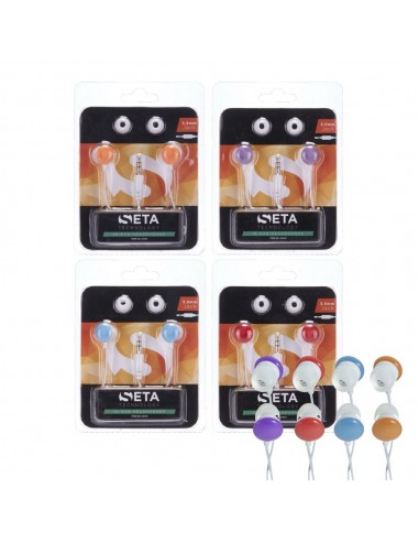 AURICULARES SETA 4 COLORES