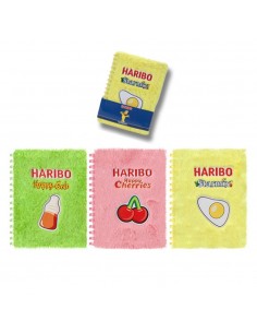 LIBRETA HARIBO A5 3 COLORES