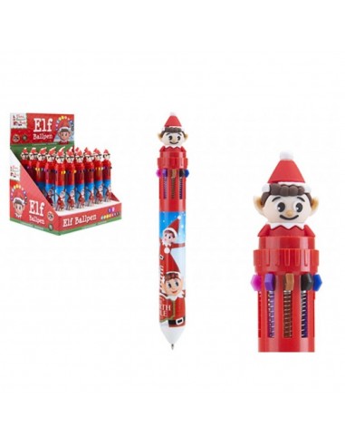 BOLÍGRAFO MULTICOLOR ELFO "ELVE BEHAVIN BADLY"