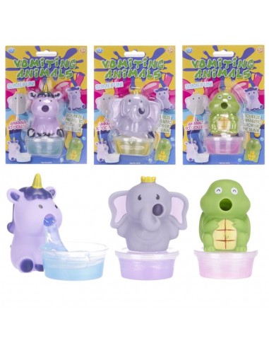 ANIMALS VOMIT 3 MODELS SLIME