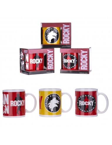TAZA ROCKY CERÁMICA 11OZ