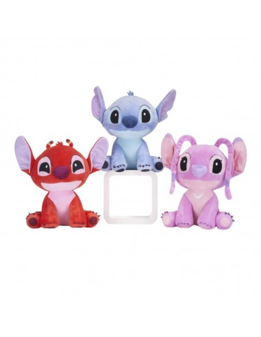STITCH LEROY Y ANGEL 25CM 3 MODELOS