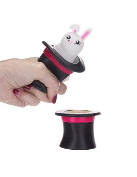 POP-UP SQUEEZE CONEJO MAGIA SOMBRERO 2 COLORES
