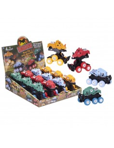 DINO CAR POP UP 4 MODELOS