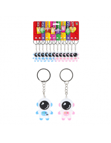 CLAUER ASTRONAUTES 4CM 2 COLORS