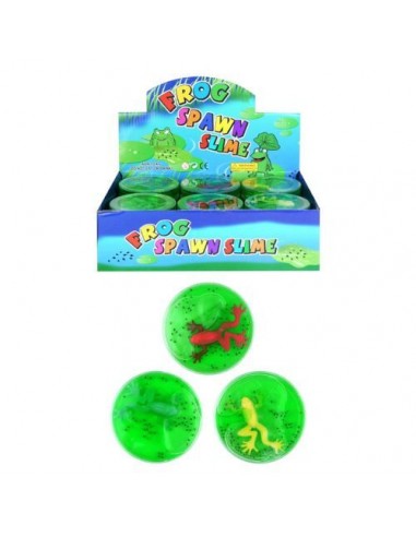 SLIME VERD AMB GRANOTA 8CM