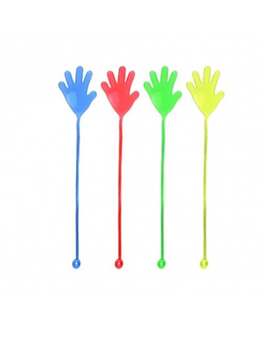 STICKY HAND 6CM 4 COLORES