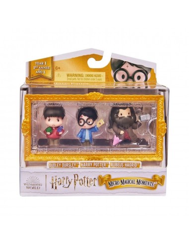 MAGICAL MOMENTS HARRY POTTER 12X13CM PACK 3