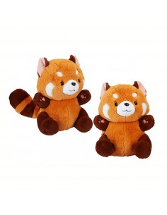 PANDA VERMELL KAWAII 33CM