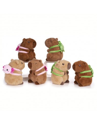 CAPIBARA 21CM AMB MOTXILLA 2 MODELS