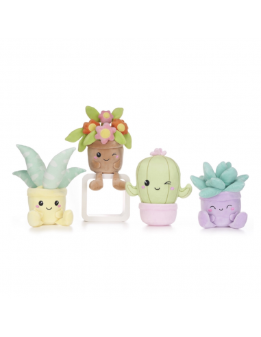 KAWAII KUTIES PLANTAS 4 MODELOS 24CM