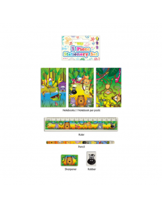 SET ESCOLAR JUNGLA 5...