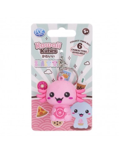 LLAVERO AJOLOTE KAWAII 6 MODELOS