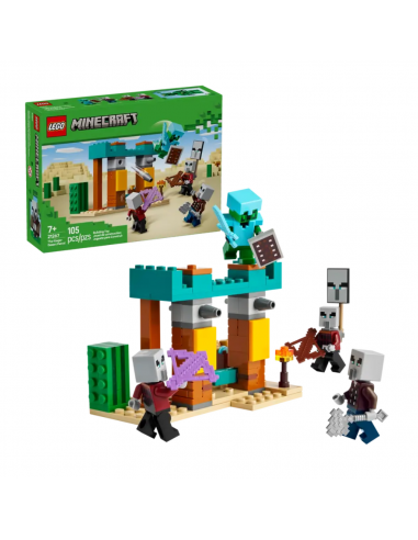 21267 LEGO LA PATRULLA DE DESERT DELS MALDEANOS MINECRAFT