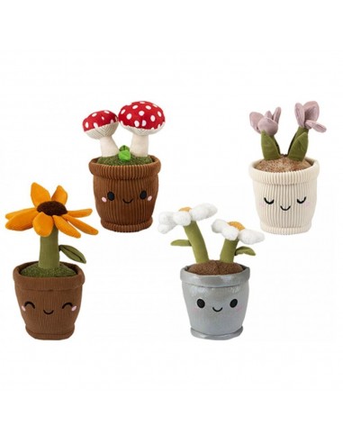 PLANTA EN TORRETA 30CM CARETA KAWAII