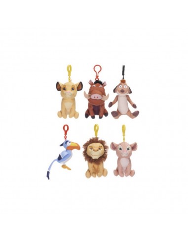LLAVERO REY LEÓN BAG CLIP ON 13CM 6 MODELOS