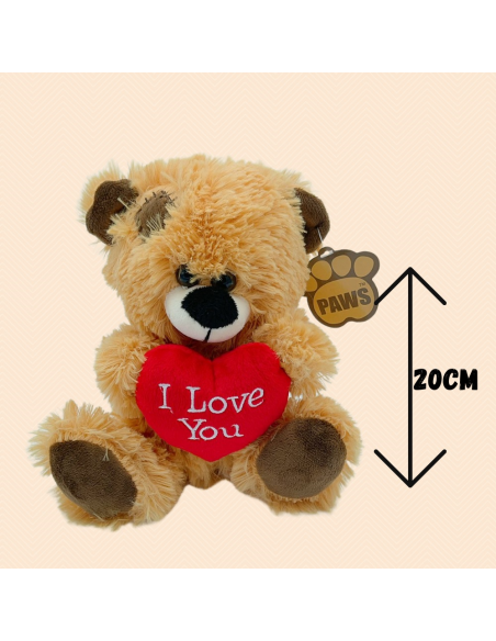 OS VALENTI AMB COR I LOVE YOU 20 CM