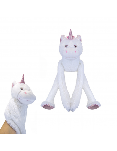 UNICORNIO MARIONETA 65CM DE PELUCHE