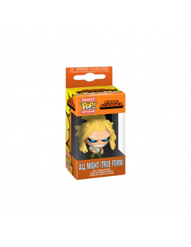  Llavero Pocket POP My Hero Academia All Might Weakened Stat