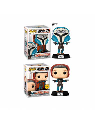 FUNKO POP Star Wars Mandalorian Bo-Katan 5 + 1 Chase