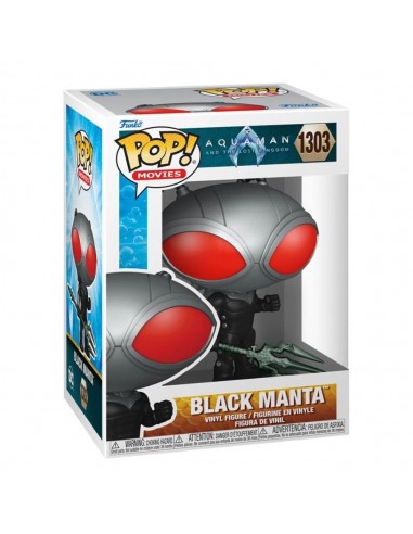 Figura POP DC Comics Aquaman y el Reino Perdido Black Manta