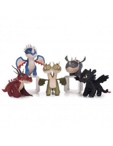 COMO ENTRENAR A TU DRAGON 28.5CM 5 MODELOS LIVE ACTION HTTYD