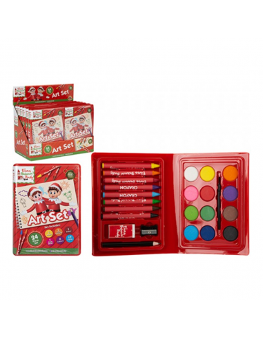 ESTUCHE PINTURAS ELVE BEHAVIN BADLY 24 PIEZAS