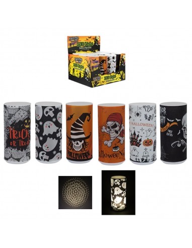LUZ LED 15CM HALLOWEEN 6 MODELOS