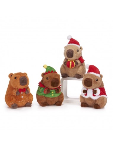 CAPIBARA NAVIDAD 23CM 4 MODELS