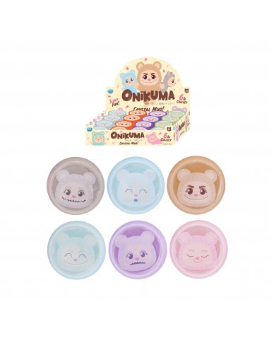 ONIKUMA 4CM SLIME CRYSTAL MUD 6 MODELOS